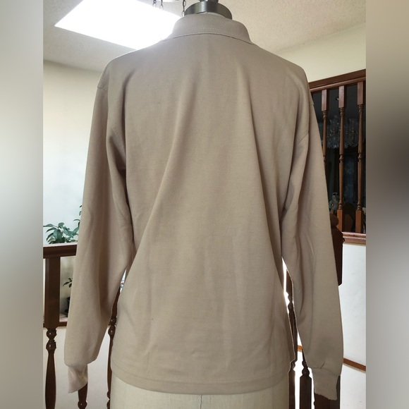 HongWeiLong vintage polo long sleeve top - Picture 2 of 3